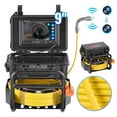 thumbnail image 1 of 9" Sewer Camera 230ft/70m Self-Leveling Drain Camera w/ 512Hz Transmitter, 1 of 12