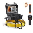 thumbnail image 1 of 9" Sewer Inspection Camera with 512Hz Sonde, 165ft Cable, DVR & 12 LEDs, IP68 for Home/Duct/Drain Pipe Plumbing, 1 of 6