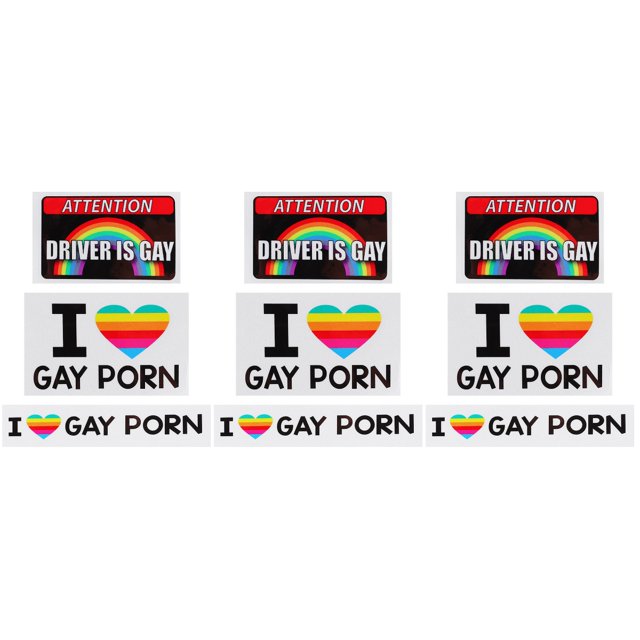 9 Sheets Car Decal Gay Pride Sticker LGBT Car Sticker Car Truck Window ...