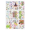 thumbnail image 1 of 9 Sheets Spring Theme Window Sticker Double Sided Reusable Decal for Home Office, 1 of 7