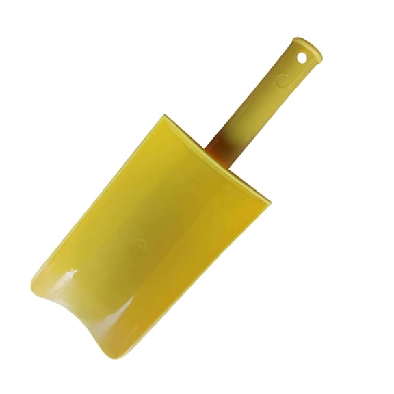 9" Short Handle Sand Scoop Plastic Shovels ,Multi-Purpose Beach Snow Digging Outdoor Shovels Durable Weather Resistant For Sandpitfor Sand & Beach,Yellow