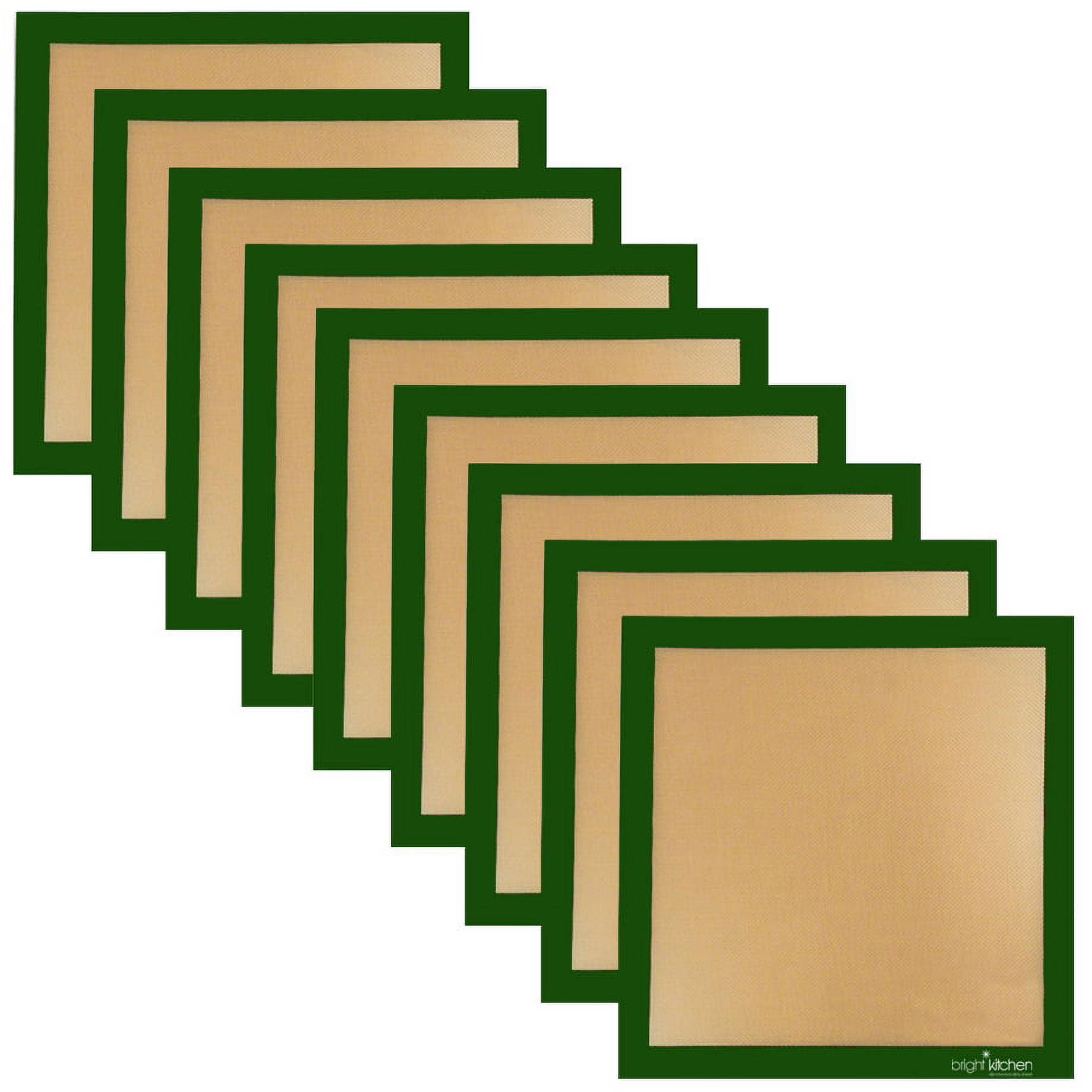 9 Silicone Ultra 14" X 14" Food Dehydrator & Baking Sheets Premium