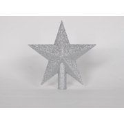 9" Silver Star Tree Topper