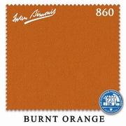 9 Simonis 860 Pool Billiard Table Cloth - Burnt Orange - AUTHORIZED DEALER