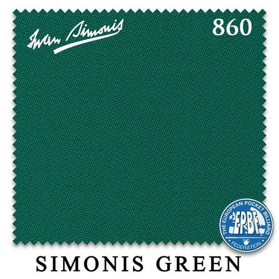 9' Simonis 860 Pool Billiard Table Cloth - Simonis Green - AUTHORIZED DEALER