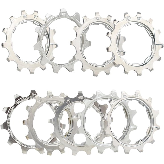 9 Sizes Bike Freewheel Cassette Cog Single Speed Freewheel Cogs Sprocket Fixed Gear 8/9/10/11/12 Speed 11T/12T/13T for Mountain Bikes Road Bikes