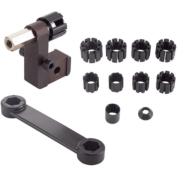 9 Sizes Ring Setting Tool Ring Processing Setter Ring Ball Clamp Diamond Setter Ring Setter Clamp Engraving Ball for Dimaond Stone Inlay Polishing Engraving Beading 13.5~22mm In Diameter