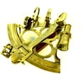 thumbnail image 1 of Nagina International 9" Vintage Solid Antique Brass Nautical Functional Maritime Sextant | Nautical Navy Decor Gifts (Polished Brass), 1 of 1