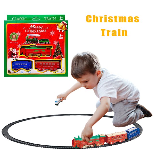 9 Songs Uncut Boys Age 23 Years Old Christmas Train Set, 216cm Circumference Track Battery