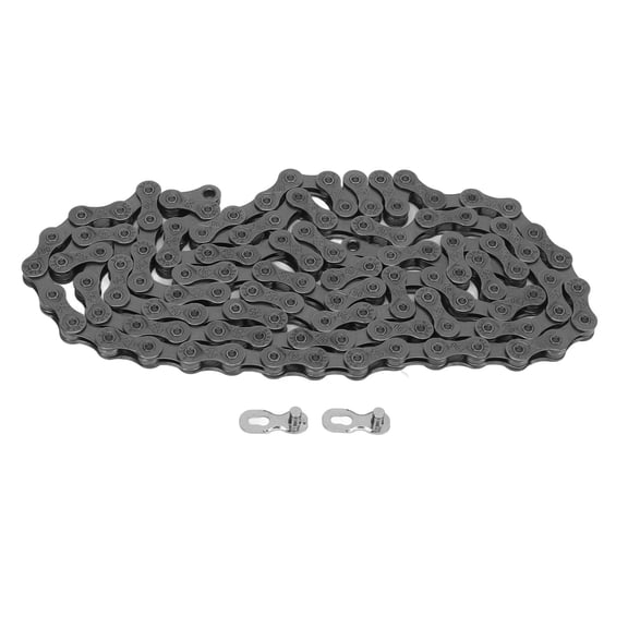 9,Speed Bike Chain: Durable Medium Carbon Steel for Mountain Road Bikes, High Strength