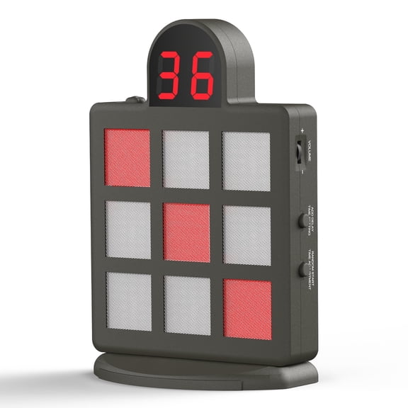 9 Squares Dry Fire Laser Training System ,4 Modes Rechargeable Laser Training Target Shooting Time Adjustable - Suitable for Indoor Dry Fire Training with Pistols and Rifles - Saves Money