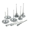 9 Steel Brush Wire Wheel Brushes Die Grinder Rotary Electric Tool for