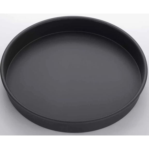 9" Straight Sided Pizza Pan, 2" Deep, Hardcoat, Aluminum