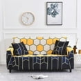 thumbnail image 1 of 9 Styles Stretch Sofa Cover Slipcovers All-inclusive Couch Case Geometric Sofa Loveseat Cover Cushion Cover Housses De Canapé, 1 of 5