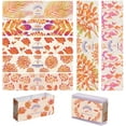 thumbnail image 1 of 9 Styles Wrap Label Tape 90pcs Plants Soap Paper Wrapper Vertical Soap Paper Tag Soap Tape Labels Sleeves Covers, 1 of 9