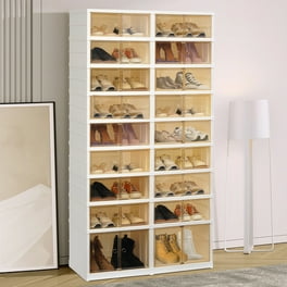BALANBO Shoe Rack Shoe Bench Shoe Cabinet Boot Organizing High Grade Wood Storage White Walmart