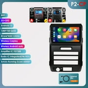 9 Touch Screen Android 13 Bluetooth Apple Carplay 2+32GB Wifi RDS Car Stereo Radio Head Unit GPS Navigation Player For 2008 2009 2010 2011 2012 2014 Ford F150 P415 Raptor With Auto AC