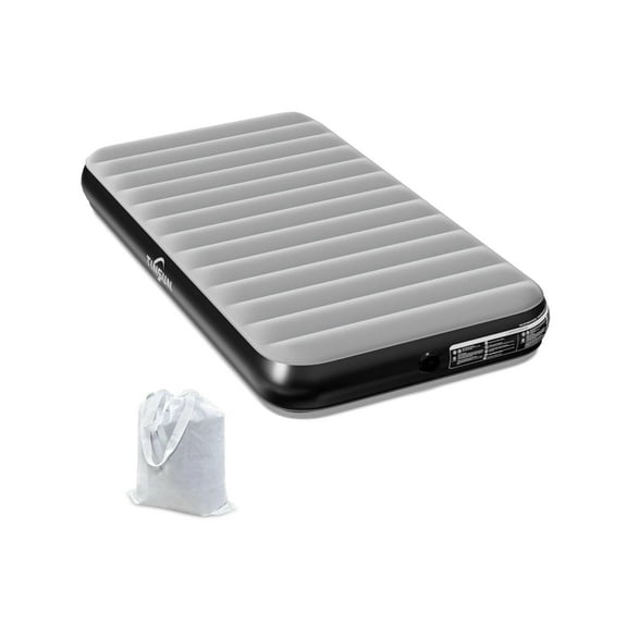 9" Twin Air Mattress, Portable Inflatable Blow Up Bed, Air Bed for Camping, Beach, Outdoor, Guest