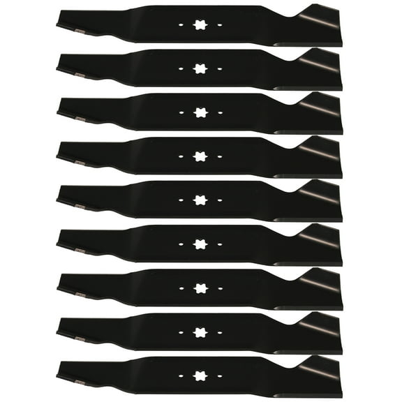 9 USA Mower Blades® for Cub Cadet 742-0677 942-0677 OCC-742-0677 54" Deck