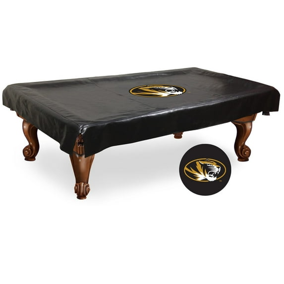 Missouri Tigers 9' Billiard Table Cover