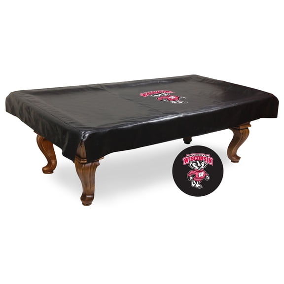 Wisconsin Badgers 9' Billiard Table Cover