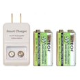 thumbnail image 1 of 9 Volt Li-Ion / Li-Po Smart Charger + 2 x HiTech 9 Volt Lithium Polymer Batteries (720 mAh) Charger, 1 of 1
