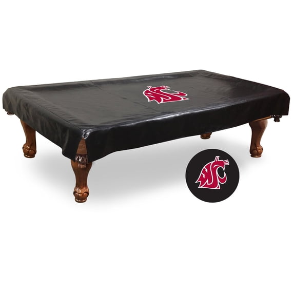 Washington State Cougars 9' Billiard Table Cover