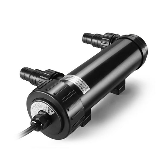 9 Watt UV Sterilizer Light Water Clarifier Lamp Ultraviolet Filter with Bulb Tube for Aquarium Pond Tank Gold Fish Reef Koi