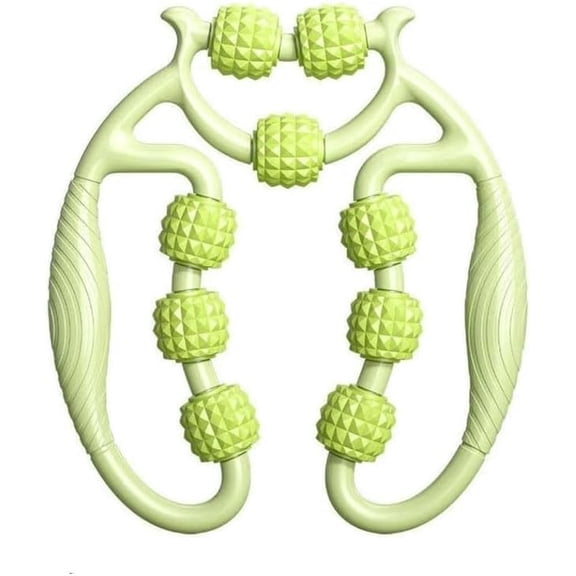 9 Wheel Circular Leg Clamp, Multifunctional Ring Roller, Roller for Arm Massage