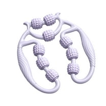 9-Wheel Leg Muscle Roller - Deep Tissue Massage Roller for Athletes & Fitness Recovery | Portable Muscle Relaxation Tool for Calf, Hamstring & Quad Relief