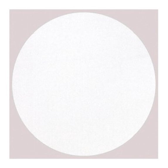 9 Inches Round White Tulle Circle - 25 Pack