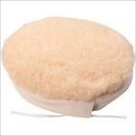 9" Wool Buffing Wheel Pad Bonnet Tie On for Electric Car Auto Polisher Tool