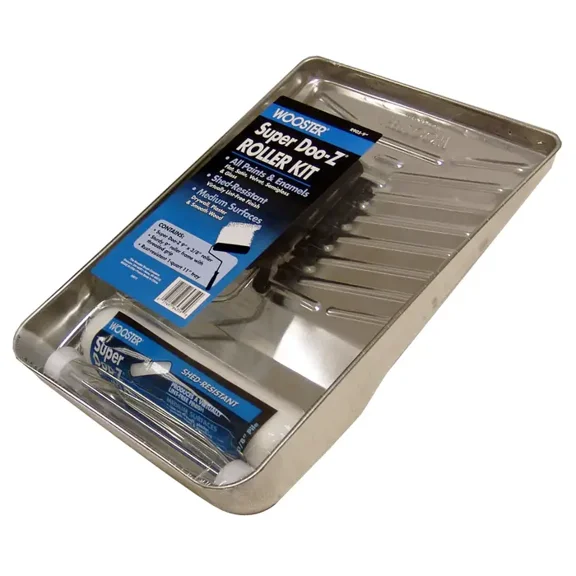 9 Wooster Brush Company R905 Super Doo-Z Shed-Resistant Roller Cover, 3 Piece