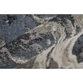 thumbnail image 1 of 9' X 12' Ivory Black and Taupe Abstract Power Loom Area Rug, 1 of 8