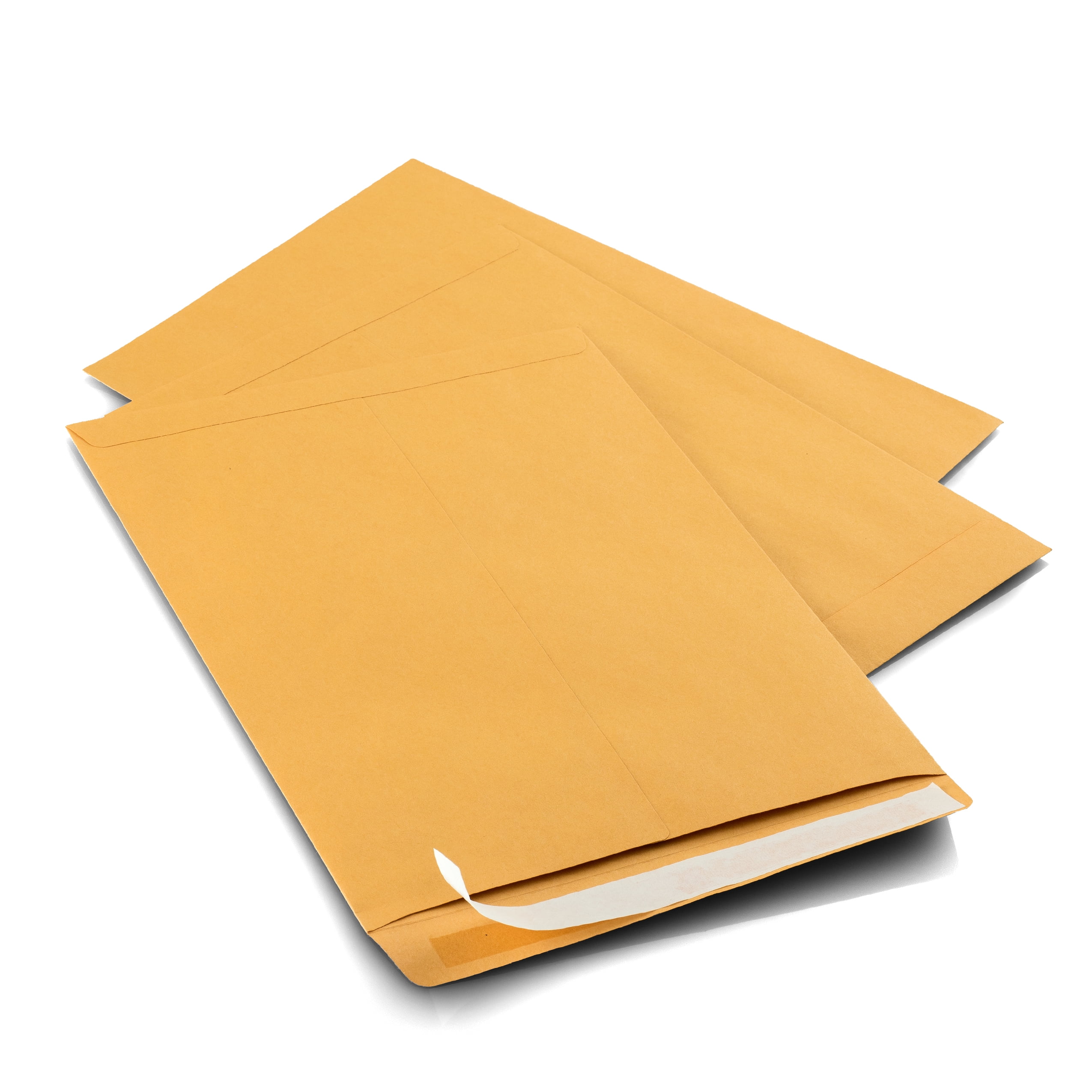 Quill Brand Easy Close Catalog Envelope, 9 x 12,Brown Kraft, 250/Box (PS91228B)