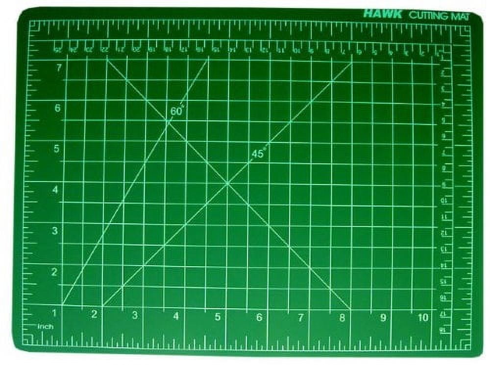  Funnygame Standard Grip Cutting Mat 12x12, Green
