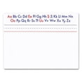 thumbnail image 1 of 9" X 12" Two Sided Alphabet Magnetic Dry Erase Board Bulk Class Pack Of 12, 1 of 2