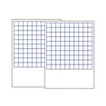 thumbnail image 1 of 9" X 12" Two Sided Hundreds Grid Dry Erase Board Bulk Class Pack 24, 1 of 3
