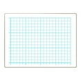 thumbnail image 1 of 9" X 12" Two Sided Quadrant Grid Dry Erase Board - 1by2" Square Bulk Class Pack Of 12, 1 of 2