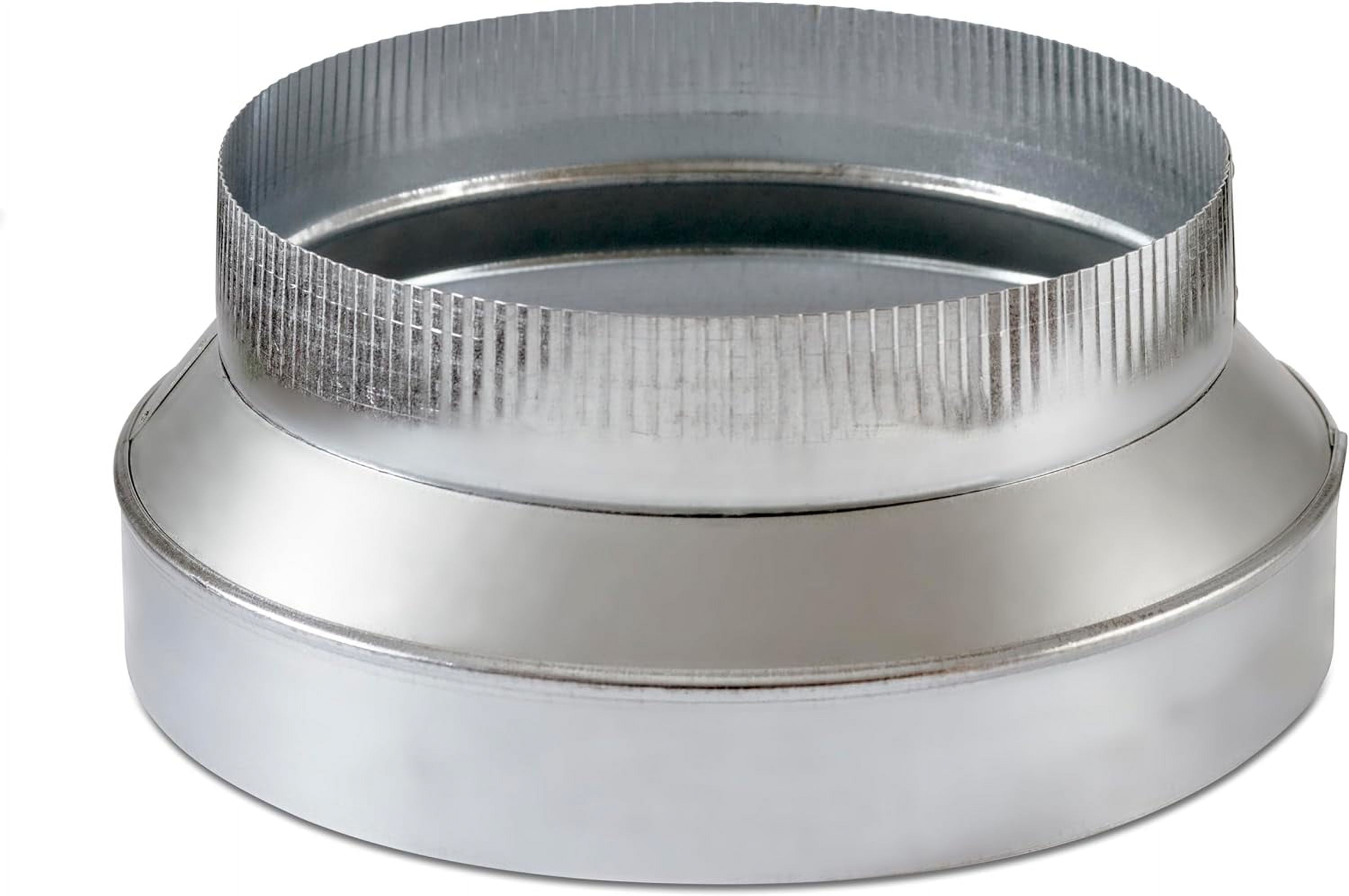 9" X 8" Duct Reducer & Increaser NonCrimped Single Wall Galvanized