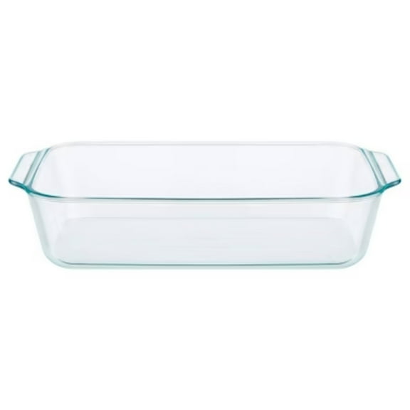 9"X13" Deep Glass Bakeware: Oven-Safe Rectangle Baking Dish, Freezer & Dishwasher-Safe, 5 Qt Capacity