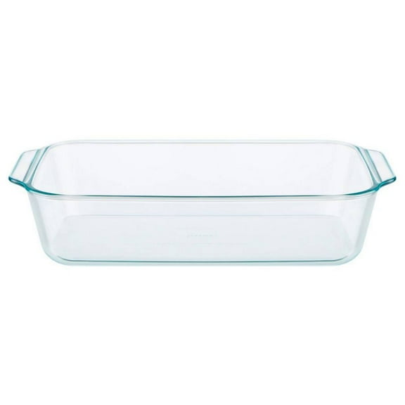 9"X13" Deep Glass Bakeware: Oven-Safe Rectangle Baking Dish, Freezer & Dishwasher-Safe, 5 Qt Capacity