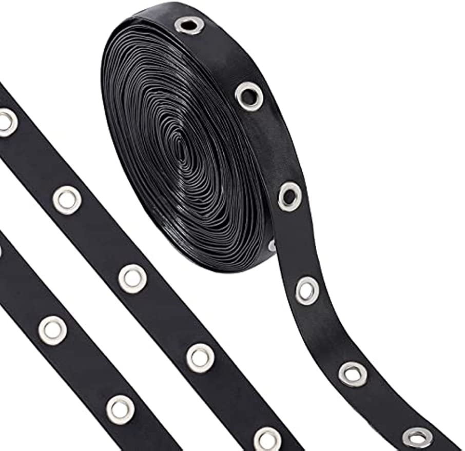 PandaHall Elite 10 Yards Eyelet Trim With Grommets, 3/4 Inch 8 thumbnail image