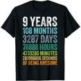 thumbnail image 1 of 9 Year Old BDay Decorations Son Boy 9yr 9th Birthday T-Shirt, 1 of 4