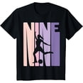 thumbnail image 1 of 9 Years Soccer Girls Gift 9th Birthday Football Player T-Shirt, 1 of 5