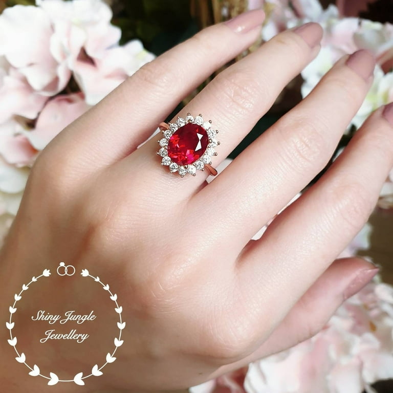 9 carat ruby ring sales