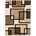 thumbnail image 1 of 9 ft. 2 in. x 12 ft. 6 in. Ruby Imagination Squares Contemporary Area Rug - Cream, 1 of 1