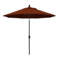 thumbnail image 1 of 9 ft. Aluminum Market Umbrella Push Tilt - Bronze-Pacifica-Brick, 1 of 1
