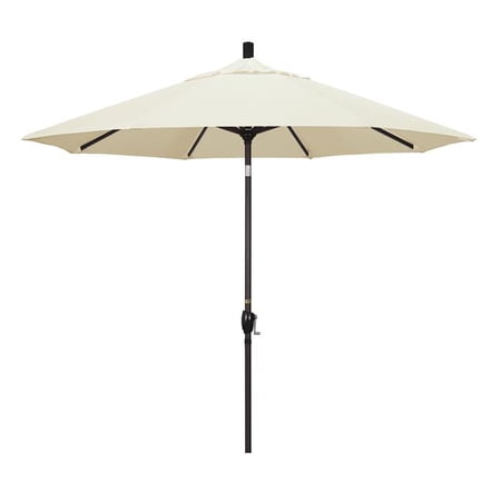 9 ft. Aluminum Market Umbrella Push Tilt - Bronze-Pacifica-Canvas