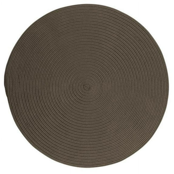 9 ft. Boca Raton Round Rug, Gray